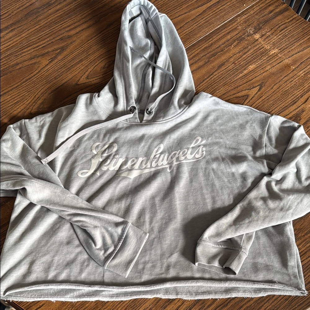 Sport-Tek Gray Sweatshirt Hoodie leinenkugels